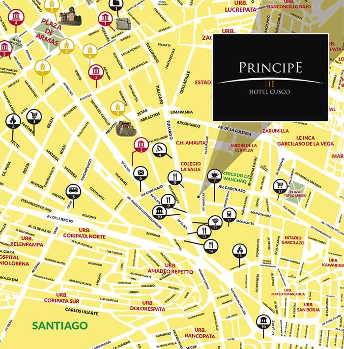 Mapa ubicacion hotel principe 3